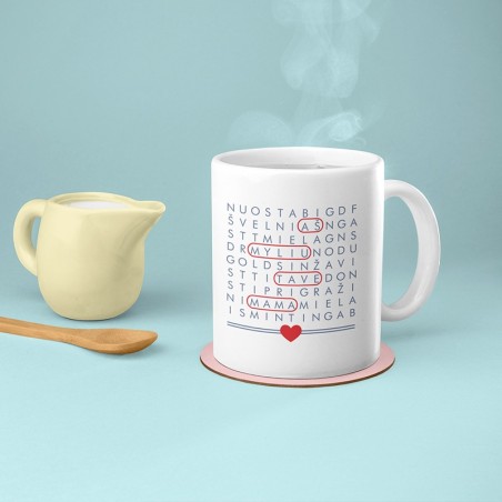 Puodelis: „Aš myliu tave mama“