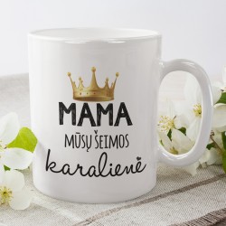 Puodelis: „Mama mūsų šeimos...