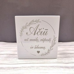 Vazonai „Ačiū už rūpestį“