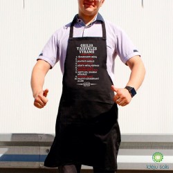 Prijuostė: „Grill taisyklės vyrui“