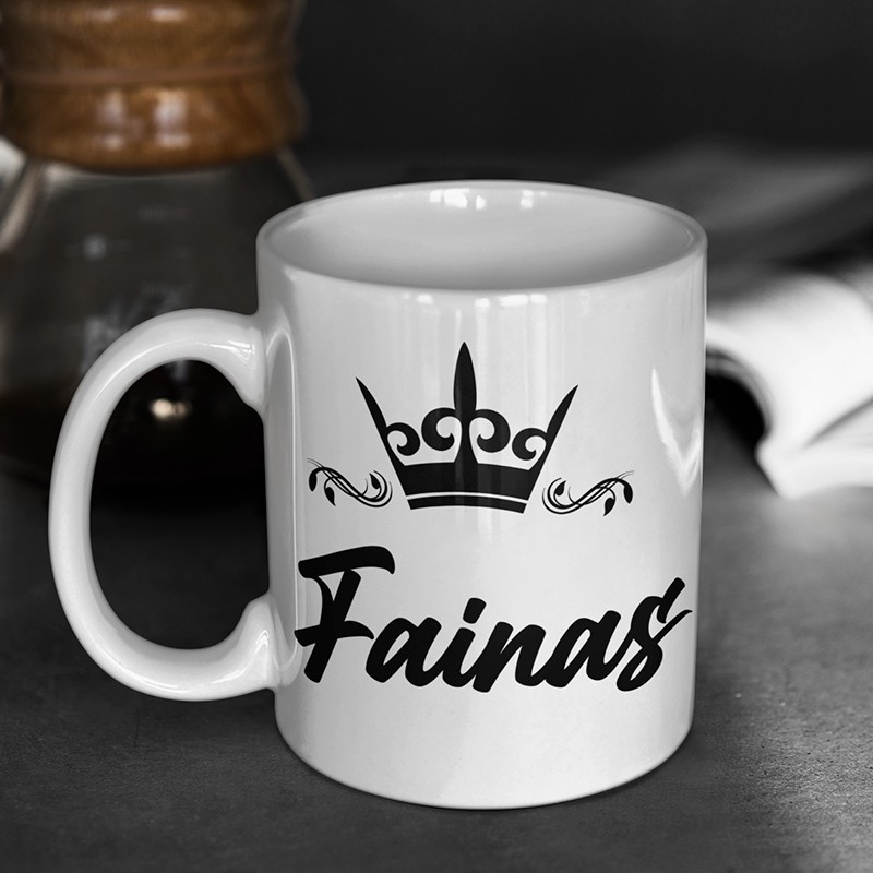 Puodelis: „Fainas“