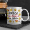 Puodelis: „Geros nuotaikos puodelis“