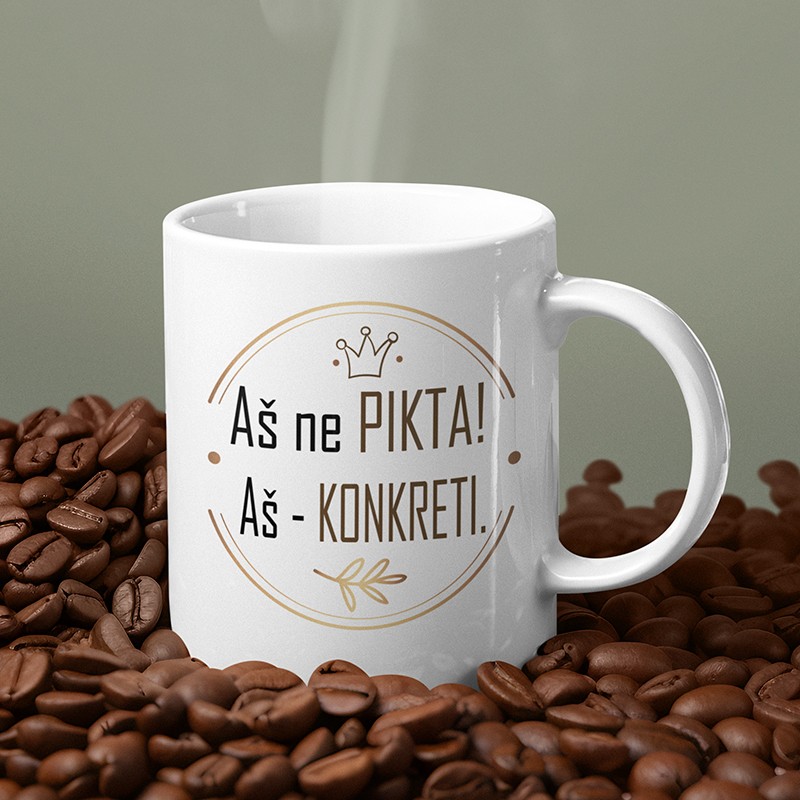 Puodelis: „Aš ne pikta“