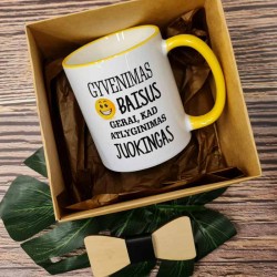 Puodelis: „Gyvenimas baisus“