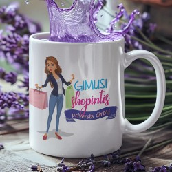 Puodelis: „Gimusi shopintis“