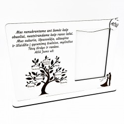 Rėmelis tėvams: „Ačiū, Jums...